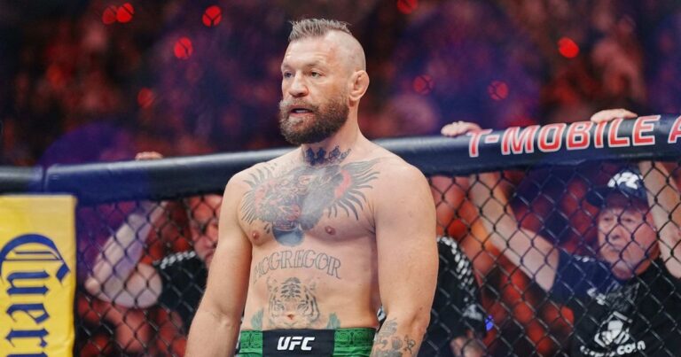 McGregor faz pedido inusitado após lesão no retorno ao UFC