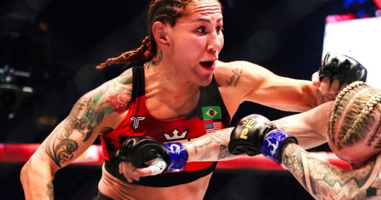 Cris Cyborg desafia rivais e manda recado após vitória no PFL