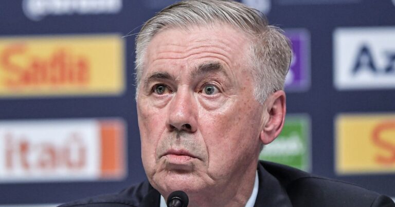 Assista ao vivo ao anúncio da lista de Carlo Ancelotti